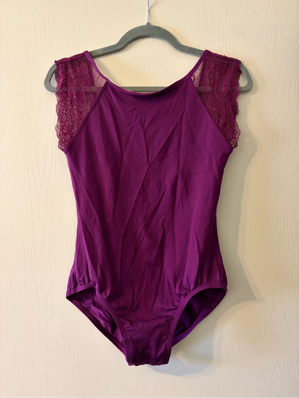 Beautiful purple leotard